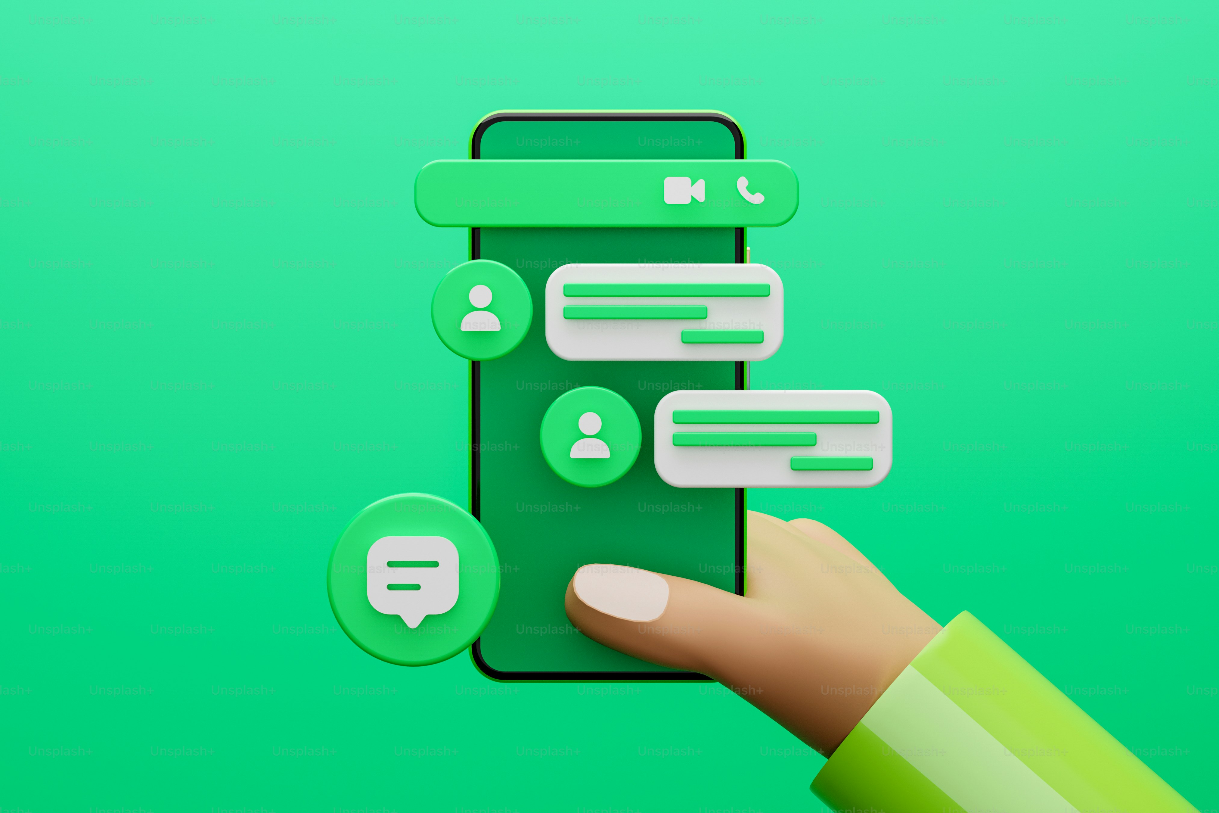 WhatsApp concept